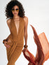 Summer Jersey Draped Front Skirt